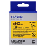 Afbeelding van Epson LK-6YBA14 krimpkous zwart op geel 14mm (origineel) | EPSC53S656905