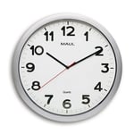 Afbeelding van Maul MAULstep wandklok | kunststof | grijs | 40 cm | MAU9054195