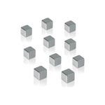Afbeelding van Sigel glasmagneet | SuperDym | nikkel | kubus | 10 x 10 x 10 mm | 6 stuks | SIGSI-GL193
