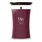Afbeelding van Woodwick Large Hourglass geurkaars | Dark Cherry | 610 gram | WO1095NA9490