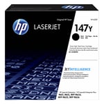 Afbeelding van HP W1470Y nr. 147Y toner cartridge zwart extra hoge capaciteit (origineel) | HPW1470Y