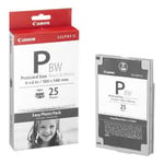 Afbeelding van Canon E-P25BW easy photo pack postcard size zwart/wit (origineel) | CANE-P25BW