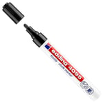 Afbeelding van Edding 4095 krijtmarker | zwart | ronde punt | 2-3 mm | EDD4-4095001
