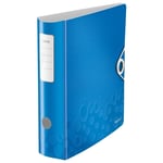 Afbeelding van Leitz 1106 Active WOW ordner | A4 | plastic | blauw metallic | 75mm | LEI11060036