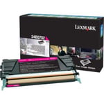 Afbeelding van Lexmark 24B5702 toner cartridge magenta (origineel) | LEX24B5702