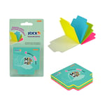 Afbeelding van Stick’n bladwijzers | 70,2 x 70,2 mm | neon kleuren | 100 vel | STI21560