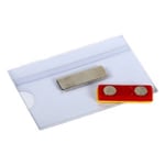 Afbeelding van Europel 121268 naambadge met magneet | 90 x 55 mm | 24 stuks | EUR121268