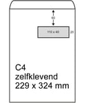 Afbeelding van Raadhuis akte envelop | zelfklevend | C4 | venster rechts | 229mm x 324mm | 250 stuks | RAARD-303595