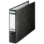 Afbeelding van Leitz 1073 ordner | A3 | karton | zwart | liggend | 78mm | LEI10730000