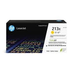 Afbeelding van HP 213X (W2132X) toner cartridge geel hoge capaciteit (origineel) | HPW2132X