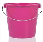 Afbeelding van Huishoudemmer | roze | 5 liter | QC-HH-00009
