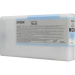 Afbeelding van Epson T6535 inktcartridge licht cyaan (origineel) | EPST653500