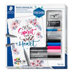 Afbeelding van Staedtler 61 371-1 Design journey brushpennen set | 9-delig | STA61371-1