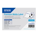 Afbeelding van Epson C33S045418 premium matte doorlopende labelrol 76mm x 35m (origineel) | EPSC33S045418
