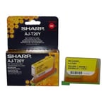 Afbeelding van Sharp AJ-T20Y inktcartridge geel (origineel) | SHAAJ-T20Y