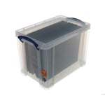 Afbeelding van Really Useful Box opbergdoos | polypropyleen | transparant | 10 hangmappen | 19 liter | UB19LCF