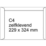 Afbeelding van Raadhuis akte envelop | zelfklevend | C4 | 229 mm x 324 mm | 250 stuks | RAARD-303580