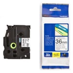 Afbeelding van Brother TZe-261 tape zwart op wit 36mm x 8m (origineel) | BROTZE261