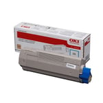 Afbeelding van OKI 44036023 toner cartridge cyaan (origineel) | OKI44036023