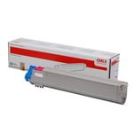 Afbeelding van OKI 43837130 toner cartridge magenta (origineel) | OKI43837130