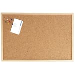 Afbeelding van Maul 2704070 prikbord | houten frame | kurk | MAUL2704070