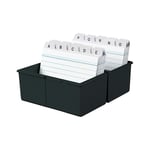 Afbeelding van HAN 978-13 kaartenbak | A8 | polystyreen | zwart | tot 300 kaarten | HAN978-13