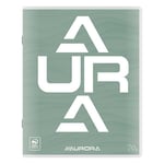 Afbeelding van Aurora schrift | A5 | geruit | 70 gr. | 36 vel | groen | AUR136LQ5/G