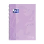 Afbeelding van Oxford Touch collegeblok | A4+ | gelinieerd | pastelpaars | 80 vel | OXF400138325
