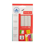 Afbeelding van Tanex T-FixWhite kleefpads | wit | niet-permanent | 80 stuks | TANT-FIXWHITE