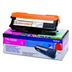Afbeelding van Brother TN-328M toner cartridge magenta extra hoge capaciteit (origineel) | BRTN328M