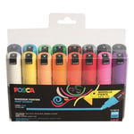 Afbeelding van POSCA PC-7M verfmarkerset | 4,5 - 5,5 mm | rond | 16 stuks | POSPC7M/16AASS31
