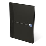 Afbeelding van Oxford 100420042 Smart Black gebonden boek | A4 | blanco papier | zwart | 96 vel | OXF100420042
