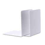 Afbeelding van Maul 3506202 metalen boekensteunen | metaal | wit | 2 stuks | MAUL3506202