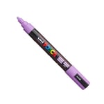 Afbeelding van POSCA PC-5M verfmarker | lavendel | ronde punt | 1,8 - 2,5 mm | POSPC5MLAV