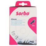 Afbeelding van Sorbo Wegwerphandschoen | One Size | Latex | 20 stuks | SO430NA5125