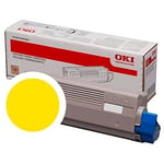 Afbeelding van OKI 46861305 toner cartridge geel hoge capaciteit (origineel) | OKI46861305