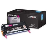 Afbeelding van Lexmark X560A2MG toner cartridge magenta (origineel) | LEXX560A2MG