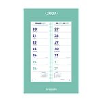 Afbeelding van Brepols Week Omlegkalender op Schild | 2 weken | 20 x 31 cm | 2027 | BRE1.849.9900.00.4.02027