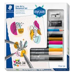Afbeelding van Staedtler line art & botanical tekenset | 10-delig | STA61371-2