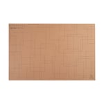 Afbeelding van Exacompta 60147D Eterneco bureauonderlegger | karton | bruin | 58,5 x 38,5 cm | EXA60147D