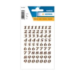 Afbeelding van Herma 4193 0-9 etiketten | 8 mm | goud | 64 etiketten | HER4193