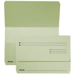 Afbeelding van Esselte pocket-file dossiermap | karton | groen | 25 stuks | ESS15844
