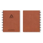 Afbeelding van Aurora 3055.301 Adoc Business schrift | A5 | bruin | geruit | 72 vel | AUR3055.301