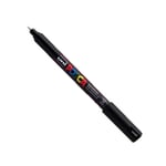 Afbeelding van POSCA PC-1MR verfmarker | zwart | ronde punt | 0,7 mm | POSPC1MRN