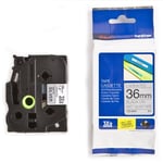 Afbeelding van Brother TZe-M961 tape zwart op mat zilver 36mm x 8m (origineel) | BROTZEM961