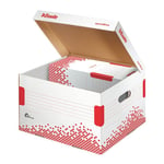 Afbeelding van Esselte 623913 speedbox opberg- en transportdoos | A4 | karton | wit | 15 stuks | ESS623913