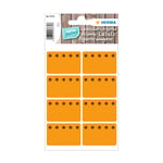 Afbeelding van Herma 3774 diepvriesetiketten | 26 x 40 mm | fluor-oranje | 48 etiketten | HER3774