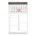 Afbeelding van White Box Memo-Manager maandkalender | 33 x 20,6 cm | 4-talig | 2027 | WHI33021417