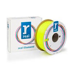 Afbeelding van REAL 3D Filament PETG 1,75 mm Geel Transparant (1 kg) | 3DREALPETG175-2008