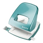 Afbeelding van Leitz 5008 NeXXt WOW perforator | metaal | ijsblauw-metallic | 2-gaats | tot 30 vel | LEI50081051